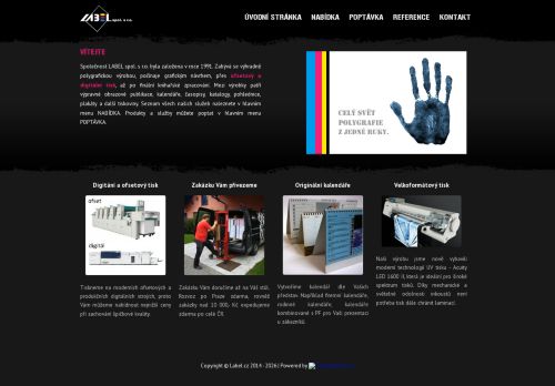 Zobrazit webové stránky Tiskárna LABEL