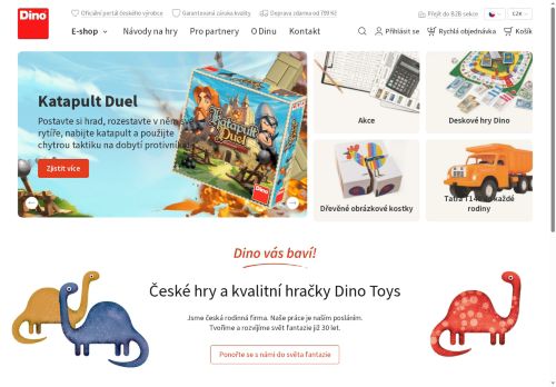 Zobrazit webové stránky Dino Toys s.r.o.