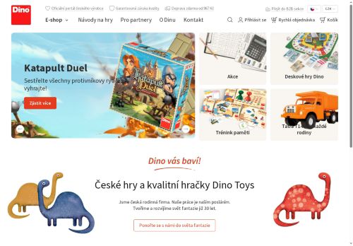 Zobrazit webové stránky Dino Toys s.r.o.