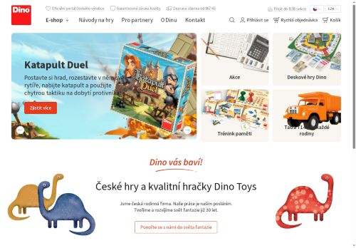 Zobrazit webové stránky Dino Toys s.r.o.