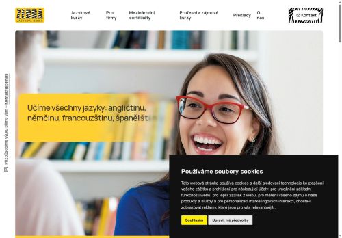 Zobrazit webové stránky Jazyková škola Zebra