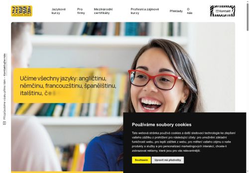 Zobrazit webové stránky Jazyková škola Zebra