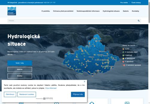 Povodí Moravy, s.p. nabízí práci na pozici Vodohospodářský dělník/ce v obci Vyškov