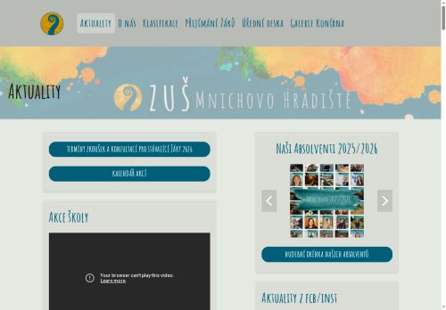 Zobrazit webové stránky Základní umělecká škola
