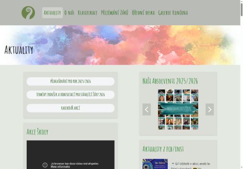 Zobrazit webové stránky Základní umělecká škola