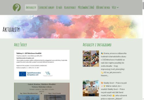 Zobrazit webové stránky Základní umělecká škola