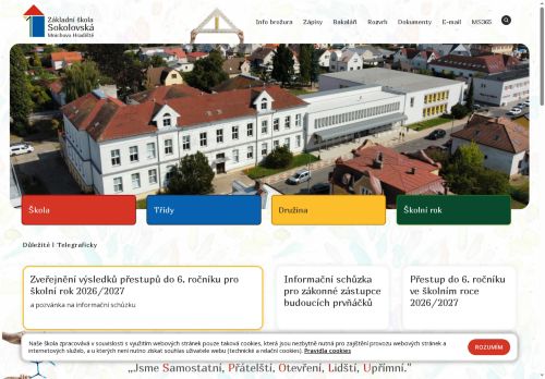 Zobrazit webové stránky Základní škola Mnichovo Hradiště, Sokolovská 254