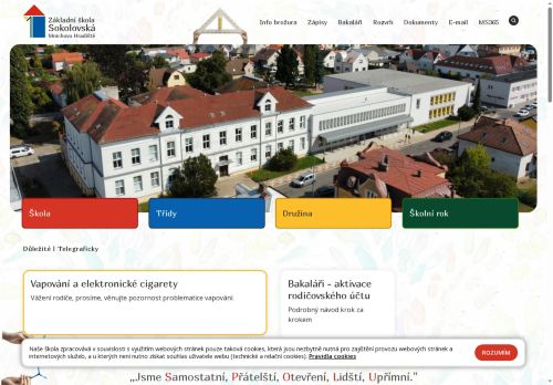 Zobrazit webové stránky Základní škola Mnichovo Hradiště, Sokolovská 254