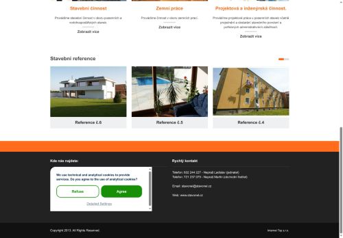 Zobrazit webové stránky Stavonel