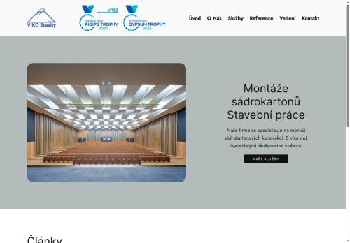 Zobrazit webové stránky VIKO Stavby, s.r.o.