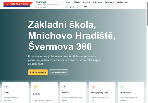 Zobrazit webové stránky Základní škola Mnichovo Hradiště, Švermova 380 Speciálně pedagogické centrum