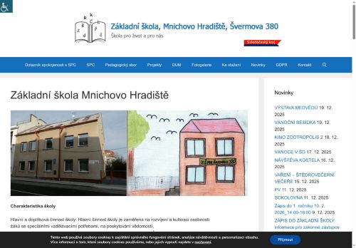 Zobrazit webové stránky Základní škola Mnichovo Hradiště, Švermova 380 Speciálně pedagogické centrum