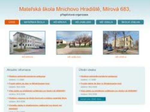 Mateřská škola Mnichovo Hradiště, Mírová 893