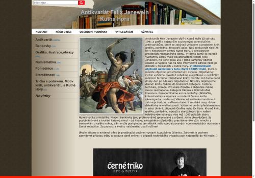 Zobrazit webové stránky Antikvariát Felix Jenewein