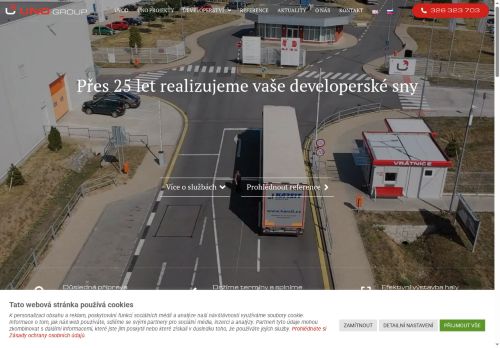 Zobrazit webové stránky UNO PRAHA stavební družstvo