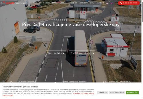 Zobrazit webové stránky UNO PRAHA stavební družstvo