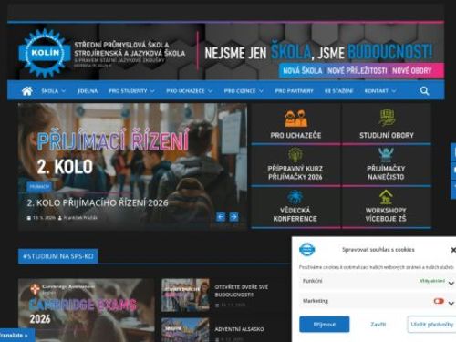 Střední průmyslová škola strojírenská a Jazyková škola s právem státní jazykové zkoušky