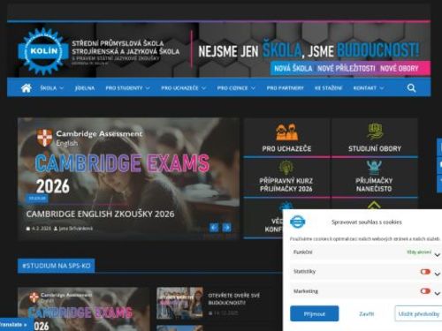 Střední průmyslová škola strojírenská a Jazyková škola s právem státní jazykové zkoušky