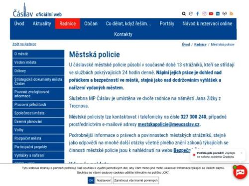 Městská policie Čáslav