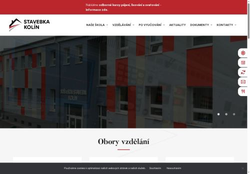 Zobrazit webové stránky Střední odborná škola stavební a Střední odborné učiliště stavební