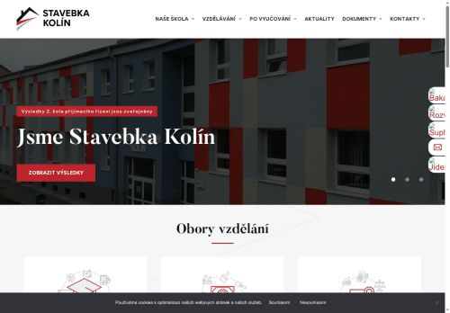 Zobrazit webové stránky Střední odborná škola stavební a Střední odborné učiliště stavební