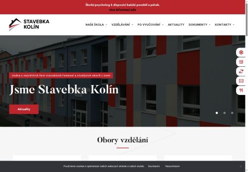 Zobrazit webové stránky Střední odborná škola stavební a Střední odborné učiliště stavební