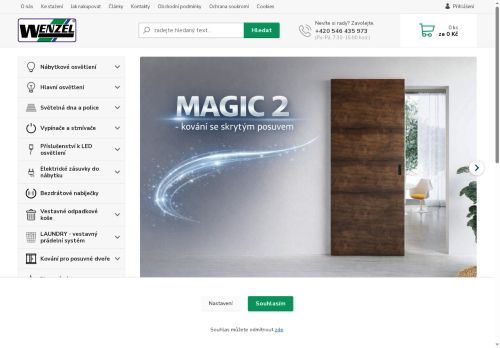 Zobrazit webové stránky WENZEL, spol. s r.o.