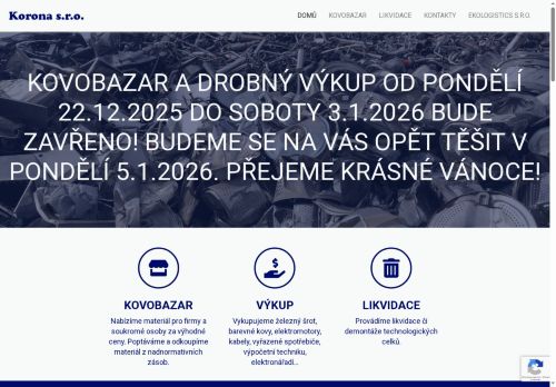 Zobrazit webové stránky Korona s.r.o.