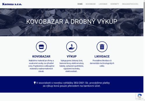 Zobrazit webové stránky Korona s.r.o.
