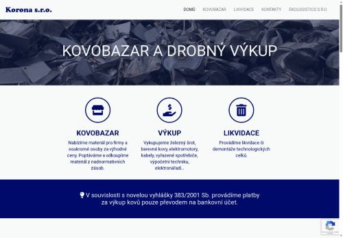 Zobrazit webové stránky Korona s.r.o.