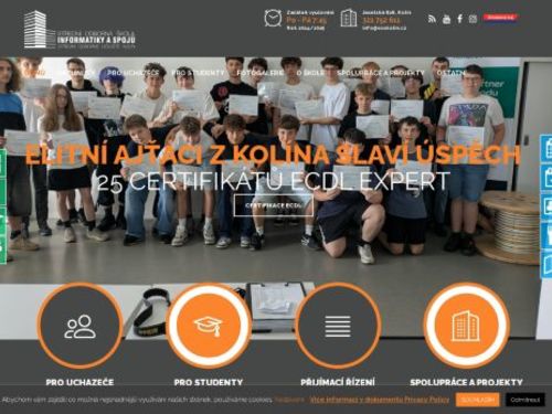 SOŠ informatiky a spojů Kolín