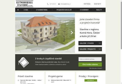 Zobrazit webové stránky Kutnohorská stavební, s.r.o.