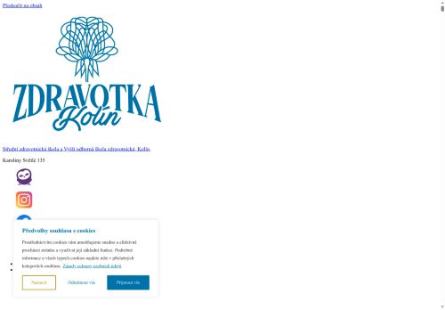 Zobrazit webové stránky Střední zdravotnická škola a Vyšší odborná škola zdravotnická