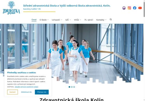 Zobrazit webové stránky Střední zdravotnická škola a Vyšší odborná škola zdravotnická