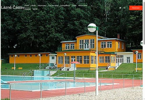 Zobrazit webové stránky Městské lázně Čáslav