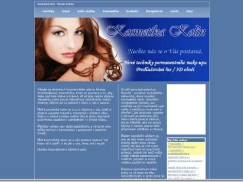 Studio Glanc Kosmetika - Andrea Senohrábková