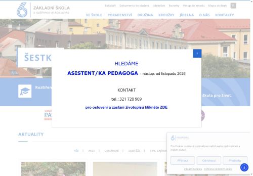 Zobrazit webové stránky Základní škola Kolín V., Ovčárecká