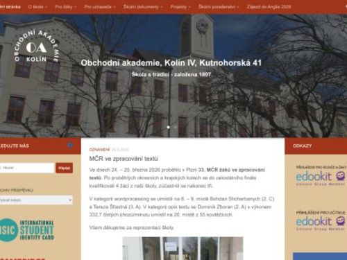 Obchodní akademie Kolín