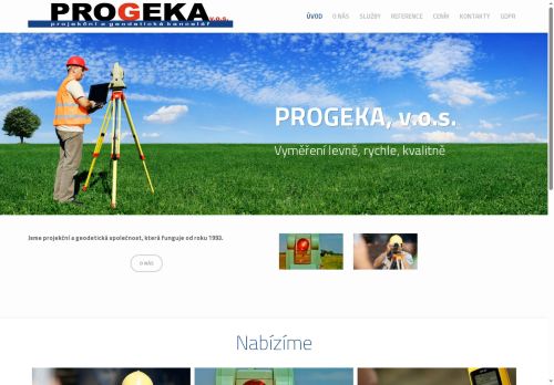 Zobrazit webové stránky PROGEKA, v.o.s.