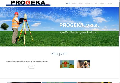 Zobrazit webové stránky PROGEKA, v.o.s.