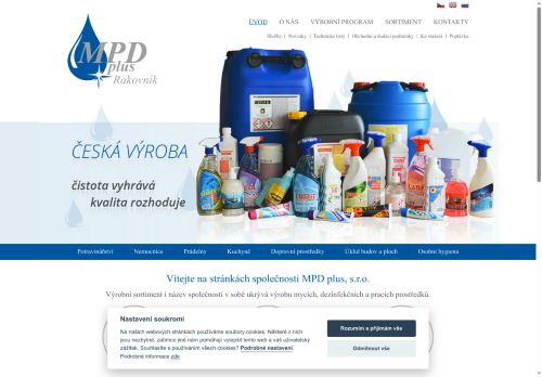 Zobrazit webové stránky MPD plus, s.r.o.
