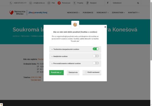 Zobrazit webové stránky Logopedie - Mgr. Alexandra Konešová