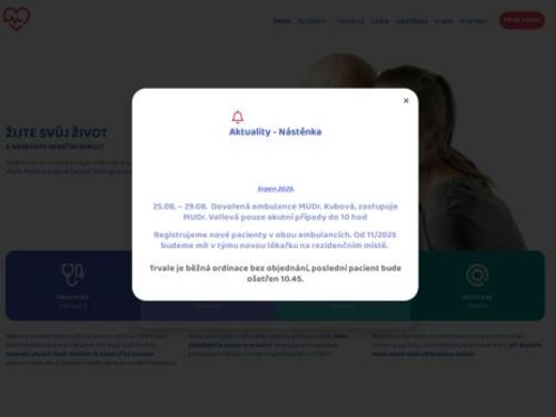 Praktický lékař pro dospělé MK PRAKTIK Břeclav - MUDr. Laura Vallová