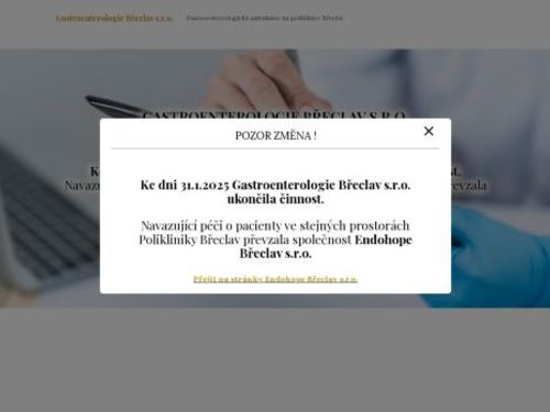 Gastroenterologická ambulance - MUDr. Viliam Brada