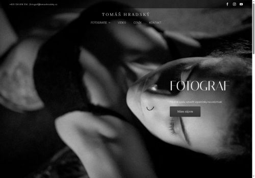Zobrazit webové stránky Tomáš Hradský - Fotografické služby