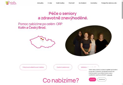 Spirála pomoci o.p.s. nabízí práci na pozici Pracovník v sociálních službách - osobní asistentka/pečovatelka (m/ž) v obci Kolín
