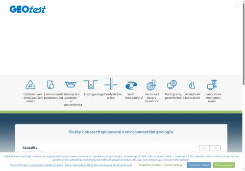 GEOtest, a.s. nabízí práci na pozici Inženýrský geolog/geoložka - senior v obci Brno