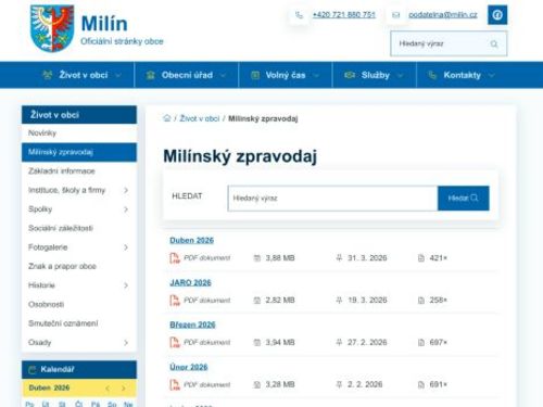 Milínský zpravodaj