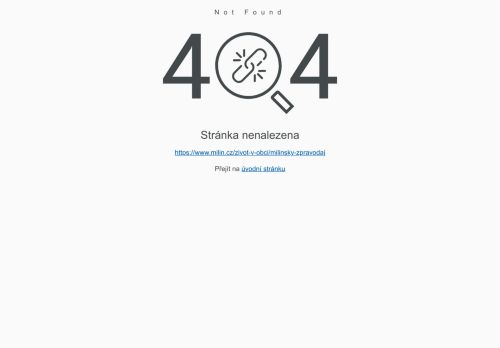 Zobrazit webové stránky Milínský zpravodaj