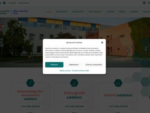 Radiodiagnostické oddělení Nemocnice Ivančice